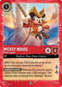 Mickey Mouse - Pirate Captain - Disney Lorcana Promo Cards - 18
