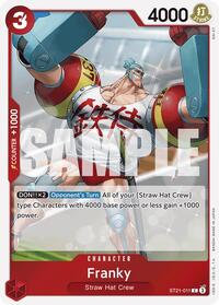 Franky - Starter Deck EX: Gear 5 - ST21-011