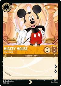Mickey Mouse - True Friend - Disney Lorcana Promo Cards - 15