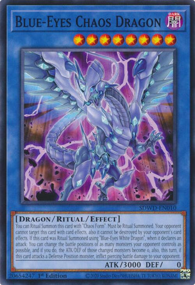 Blue-Eyes Chaos Dragon [SDWD-EN010] Common