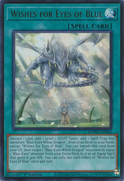 Wishes for Eyes of Blue [SDWD-EN042] Ultra Rare