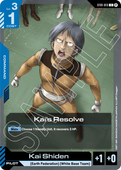 Kai's Resolve (ST01-013) (GD01_b)