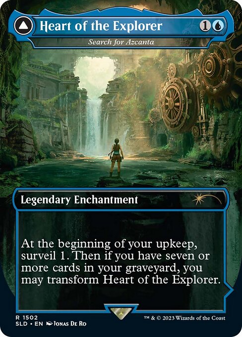 Search for Azcanta // Azcanta, the Sunken Ruin - Secret Lair Drop - 1502