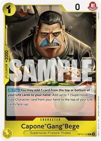 Capone"Gang"Bege - Royal Blood - OP10-103