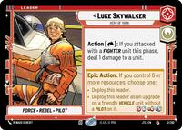 Luke Skywalker - Hero of Yavin - Jump to Lightspeed - 012/262