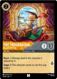 The Troubadour - Musical Narrator - Archazia's Island - 11/204