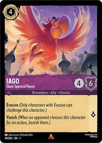 Iago - Giant Spectral Parrot - Archazia's Island - 49/204