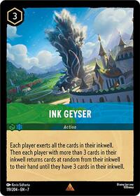 Ink Geyser - Archazia's Island - 119/204