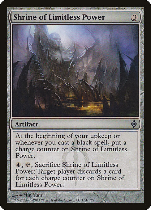 Shrine of Limitless Power - New Phyrexia - 154