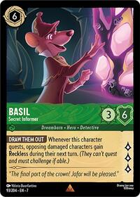 Basil - Secret Informer - Archazia's Island - 93/204