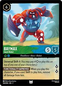 Baymax - Giant Robot - Archazia's Island - 104/204