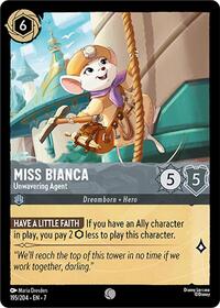 Miss Bianca - Unwavering Agent - Archazia's Island - 195/204