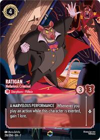 Ratigan - Nefarious Criminal (Enchanted) - Archazia's Island - 216/204