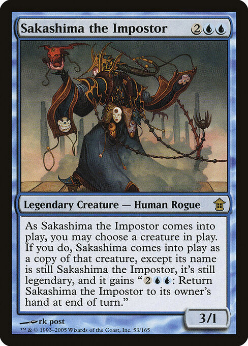 Sakashima the Impostor - Saviors of Kamigawa - 53