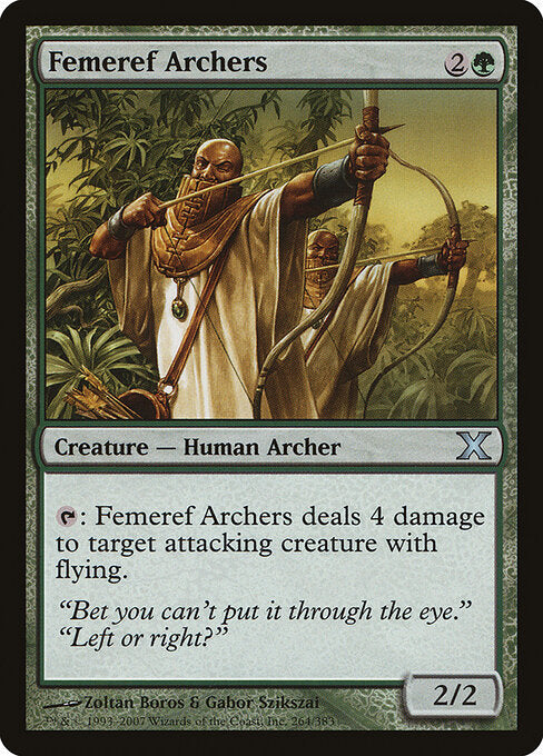 Femeref Archers - Tenth Edition - 264
