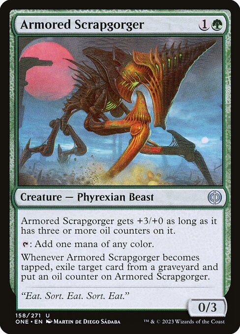 Armored Scrapgorger - Phyrexia: All Will Be One - 158