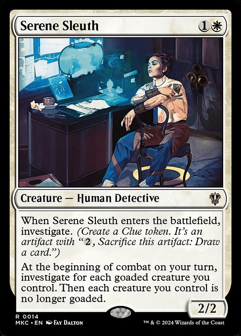 Serene Sleuth - Murders at Karlov Manor Commander - 14