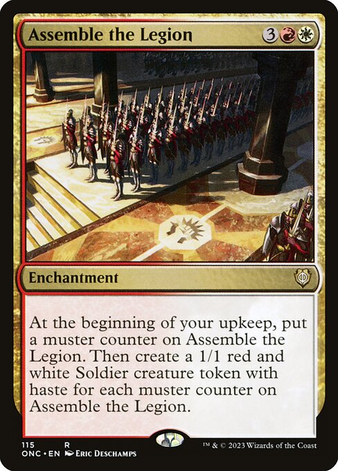 Assemble the Legion - Phyrexia: All Will Be One Commander - 115