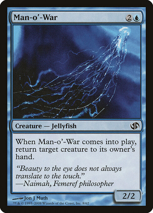 Man-o'-War - Duel Decks: Jace vs. Chandra - 8