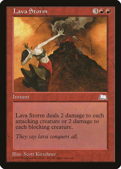 Lava Storm - Weatherlight - 110