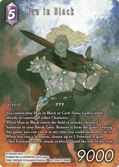 Man in Black (Full Art) [Legacy Collection]