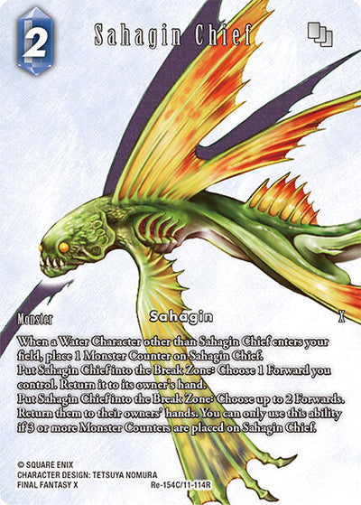 Sahagin Chief (Full Art) [Legacy Collection]