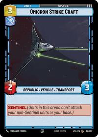 Omicron Strike Craft - Jump to Lightspeed - 064/262
