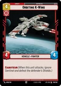 Orbiting K-Wing - Jump to Lightspeed - 166/262
