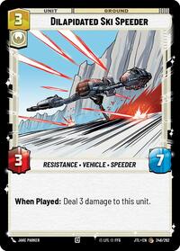Dilapidated Ski Speeder - Jump to Lightspeed - 248/262