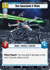Red Squadron X-Wing (Hyperspace) - Jump to Lightspeed - 313