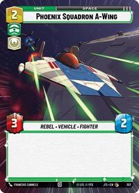 Phoenix Squadron A-Wing (Hyperspace) - Jump to Lightspeed - 357