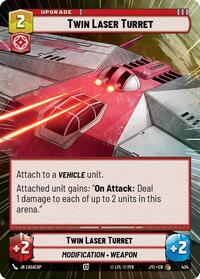 Twin Laser Turret (Hyperspace) - Jump to Lightspeed - 434