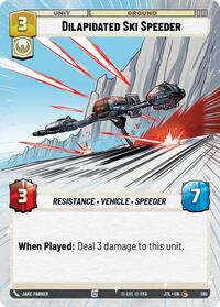 Dilapidated Ski Speeder (Hyperspace) - Jump to Lightspeed - 510