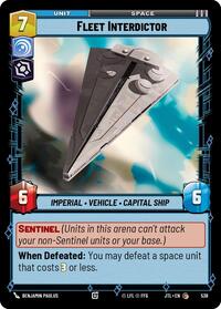 Fleet Interdictor (Foil) - Jump to Lightspeed - 538