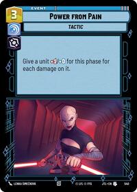 Power from Pain (Foil) - Jump to Lightspeed - 540