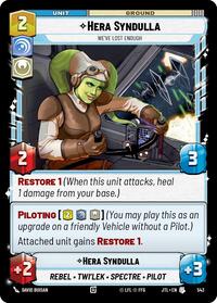 Hera Syndulla - We've Lost Enough (Foil) - Jump to Lightspeed - 543