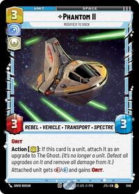 Phantom II - Modified to Dock (Foil) - Jump to Lightspeed - 548