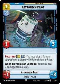Astromech Pilot (Foil) - Jump to Lightspeed - 555