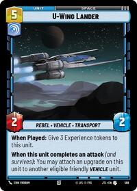 U-Wing Lander (Foil) - Jump to Lightspeed - 568