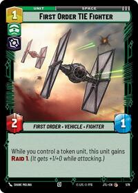 First Order TIE Fighter (Foil) - Jump to Lightspeed - 579