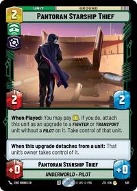 Pantoran Starship Thief (Foil) - Jump to Lightspeed - 581