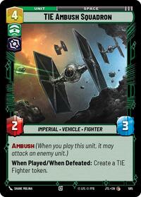 TIE Ambush Squadron (Foil) - Jump to Lightspeed - 585