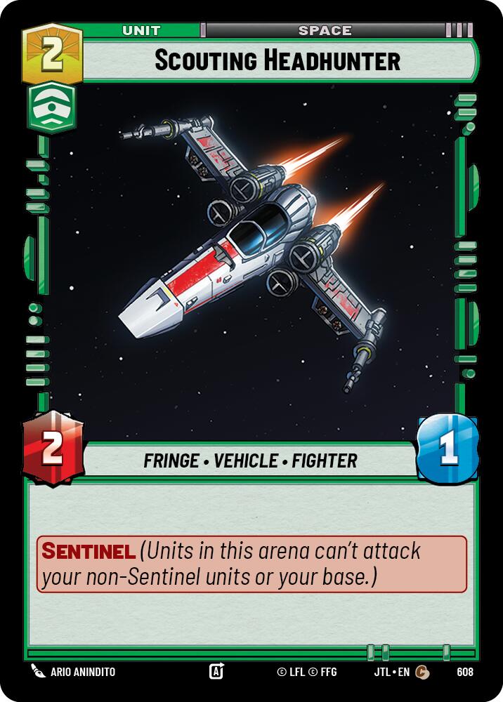 Scouting Headhunter (608) (608) [Jump to Lightspeed]