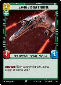 Eager Escort Fighter (Foil) - Jump to Lightspeed - 610
