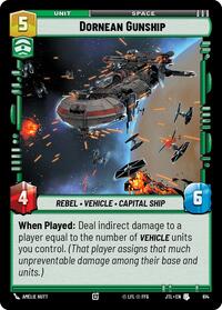 Dornean Gunship (Foil) - Jump to Lightspeed - 614