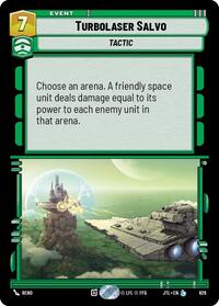 Turbolaser Salvo (Foil) - Jump to Lightspeed - 629