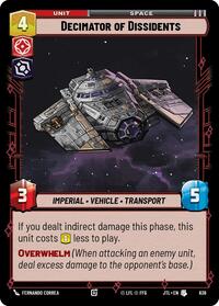 Decimator of Dissidents (Foil) - Jump to Lightspeed - 636
