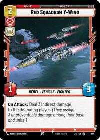 Red Squadron Y-Wing (Foil) - Jump to Lightspeed - 647