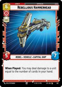 Rebellious Hammerhead (Foil) - Jump to Lightspeed - 651