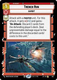 Trench Run (Foil) - Jump to Lightspeed - 654